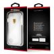 6. Ferrari Hardcase FEGLHCP7BK iPhone 7/8 SE 2020 / SE 2022 Stoßfest transparent schwarz