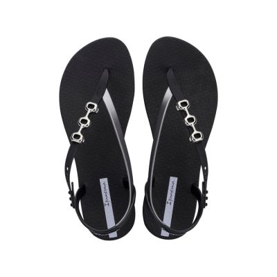 Ipanema Sandal Rio Damen Flip-Flop Sandalen modisch bequem Schwarz