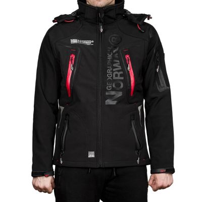 Geographical Norway Techno Softshell M WU6068-GN-BLACK Jacke