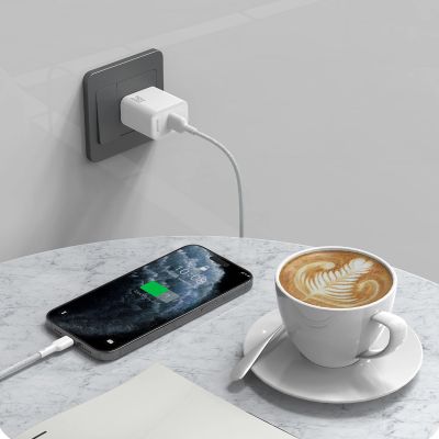 3. Dudao L9T 5A USB-A - USB-C Kabel 1m - Weiß