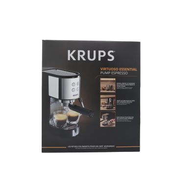 Krups Virtuoso XP441810 Kaffeemaschine, manuelle Espressomaschine, 1,1 l