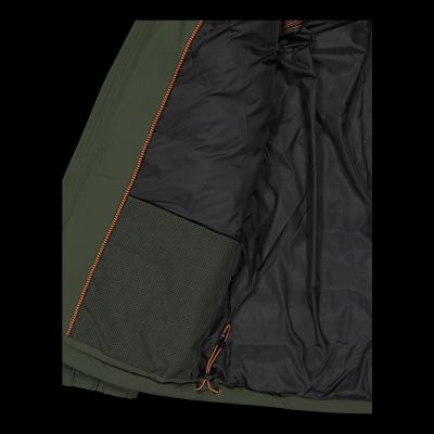 13. CMP Herren Wintersportjacke mit Kapuze, isoliert, grün (34K0167/F905)