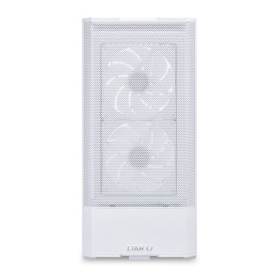 3. Lian Li LANCOOL 207 PC-Gehäuse, Midi-Tower, ATX, gehärtetes Glas – Weiß