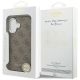 8. Guess 4G Classic Logo MagSafe Hülle für iPhone 17 - Braun