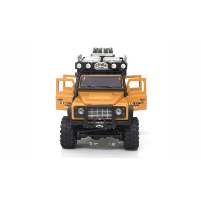 6. Amewi RC-Auto D90X28 Crawler 4WD mit Li-Po-Akku (300 mAh), gelb, ab 8 Jahren