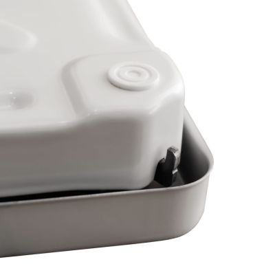 6. ELDOM Mechanische Badezimmerwaage BR2016B Weiß Bis 130 kg