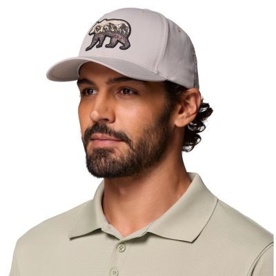 3. Columbia Lost Lager 3D Stretch Snapback 2159001027 Grau Einheitsgröße