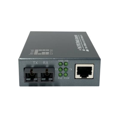 LevelOne GVT-2013 Netzwerk-Konverter 1000 Mbit/s 850 nm Multifunktional Grau