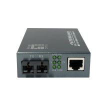 LevelOne GVT-2013 Netzwerk-Konverter 1000 Mbit/s 850 nm Multifunktional Grau