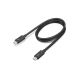 Lenovo 4X91K16968 Thunderbolt-Kabel 0,7 m 40 Gbit/s Schwarz