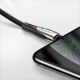 4. Joyroom Sharp Series S-M411 USB-A/ Lightning 3A-Kabel 1,2 m mit Ladeanzeige – Schwarz