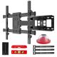 13. MACLEAN TV-HALTERUNG, VESA MAX 600X400, 32-85", 60KG, VERTIKAL UND HORIZONTAL VERSTELLBAR, PROFIL 65-390MM, SCHWARZ MC-789