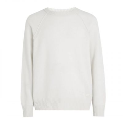 5. Calvin Klein Wollpullover M K10K111954 weiß
