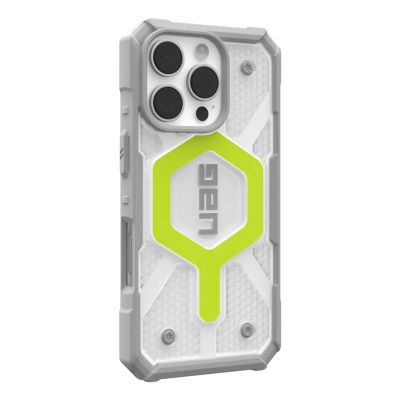 3. UAG Pathfinder Clear MagSafe Schutzhülle für iPhone 16 Pro (Active Neon)