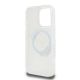 7. Guess IML Flowers Wreath MagSafe Case für iPhone 16 Pro - Transparent