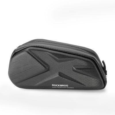 Rockbros Fahrradtasche, starr, Rahmen, Oberrohr, 1,4 l, Schwarz