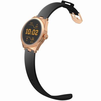 3. Smartwatch Gravity Roségold Schwarz GT25-3