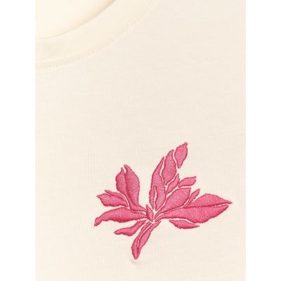 6. Damen T-Shirt mit normalem Aufdruck 4F 4FRSS25TTSHF2693-11S