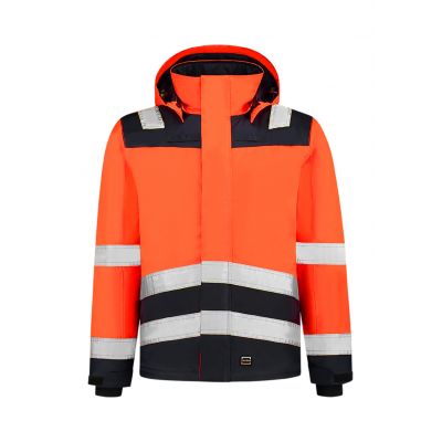 2. Tricorp Unisex Midi Parka High Vis Zweifarbige Arbeitsjacke MLI-T5198