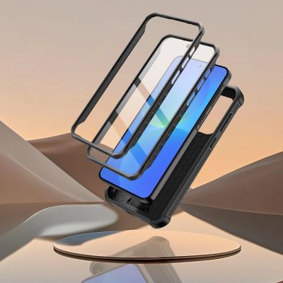 3. Tech-Protect Kevlar Cam+ 2er-Set Schutzhülle für Samsung Galaxy A36 / A37 5G – Schwarz