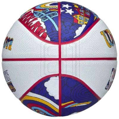 2. Wilson 2025 NBA All Star Miniball Basketball WZ3020201XB