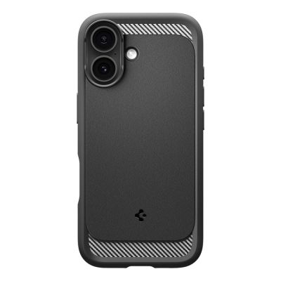 2. Spigen Rugged Armor Mag MagSafe Case für iPhone 17 - Mattschwarz