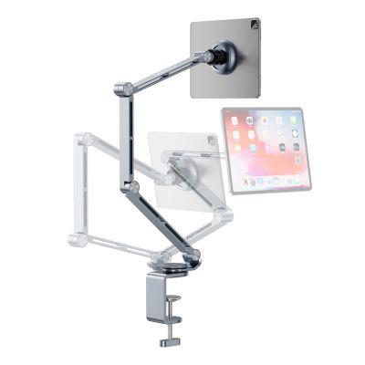 2. Wozinsky WTY0YS1 Magnethalterung, 360° drehbar, solide, für Telefon und Tablet - grau