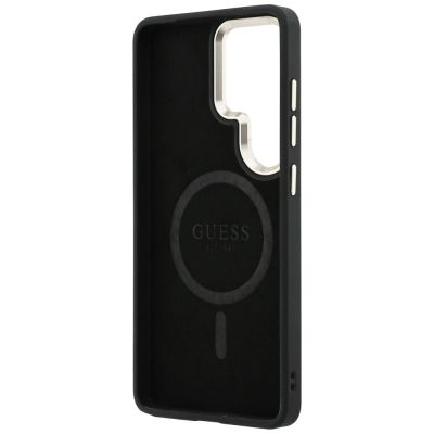 7. Guess 4G Embossed Ring MagSafe Hülle für Samsung Galaxy S26 Ultra - braun