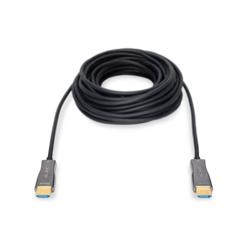 4. DIGITUS HDMI-KABEL 4K 60HZ M/M SCHWARZ 15M