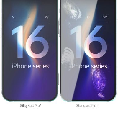 6. 3mk Silky Matt Pro matte Schutzfolie für iPhone 16 Pro Max