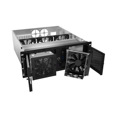 6. Lanberg SC01-5204-12B 4U Rack Modulares Servergehäuse