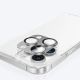 9. AmazingThing Aviation-Grade Alloy Tempered Glass Lens für iPhone 16 Pro / 16 Pro Max Kameraobjektiv - Grau