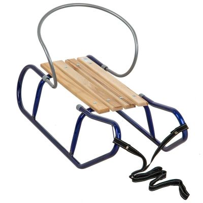 2. Metallschlitten TOMEK mit Rückenlehne, blau