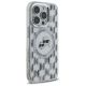 4. Karl Lagerfeld IML Monogram Karl & Choupette Head MagSafe Hülle für iPhone 16 Pro – transparent