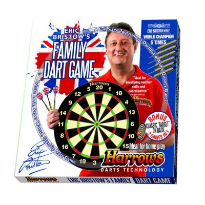 4. Harrows Champion Family Papier-Dartspiel, doppelseitig, HS-TNK-000013077
