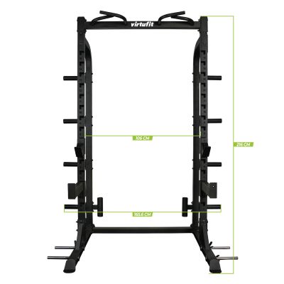 21. VIRTUFIT HR100 HALF RACK - SQUAT RACK - KRAFTSTANGE
