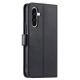 12. Samsung Galaxy A37 5G Leder-Wallet-Case mit Ständer und Schultergurt – Schwarz
