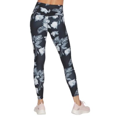 2. Skechers Go Sculpt Magnolia Dreams HW Leggings WLG214-BKMT Schwarz XL