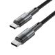 3. Tech-Protect UltraBoost USB-C / USB-C PD-Kabel 60W 3A 1m - grau