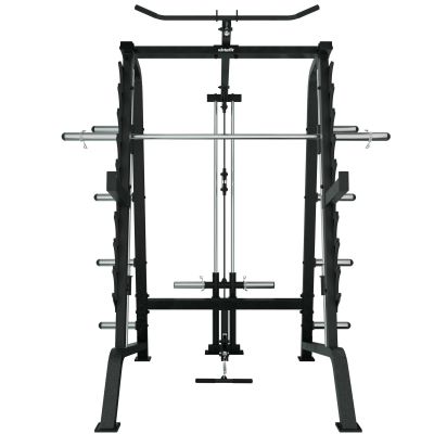 6. VIRTUFIT SM100 SMITH-MASCHINE – MIT HEBESTATION – KRAFTSTANGE