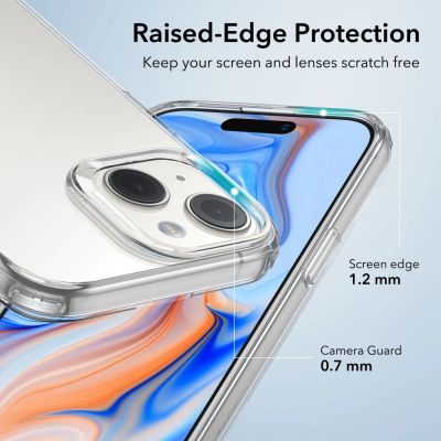 5. ESR Project Zero Hülle für iPhone 15 – transparent