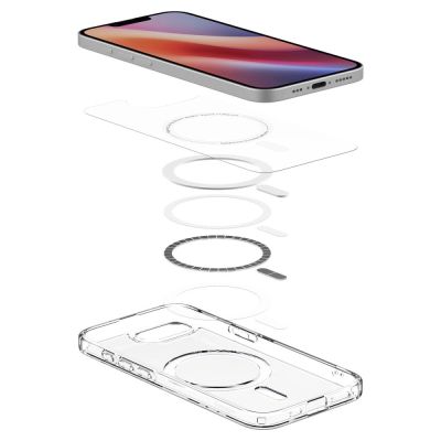 8. Spigen Ultra Hybrid MagSafe Hülle für iPhone 16e / 17e – Transparent