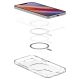 8. Spigen Ultra Hybrid MagSafe Hülle für iPhone 16e / 17e – Transparent