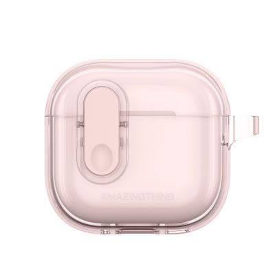 2. AmazingThing Minimal Case für AirPods 4 – Pink