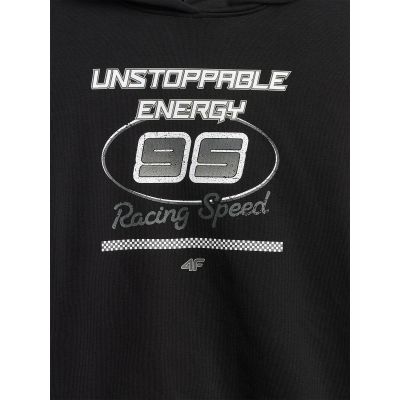 7. Lockerer Jungen-Sweatshirt mit Kapuze 4F 4FJRSS26TSWSM2814-20S