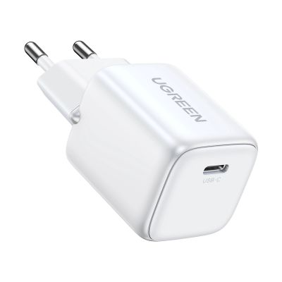 4. Ugreen Nexode mini CD318 15324 GaN 20W USB-C PD 3.0 / QC 4.0 Netzwerkladegerät – Weiß