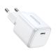 4. Ugreen Nexode mini CD318 15324 GaN 20W USB-C PD 3.0 / QC 4.0 Netzwerkladegerät – Weiß