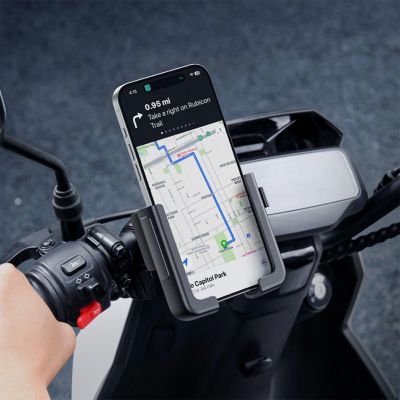 10. Baseus GoTrip Handyhalterung für Fahrrad, Roller, Moped - Schwarz