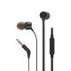 JBL Tune 110 In-Ear-Kopfhörer mit 3,5-mm-Miniklinke und Fernbedienung – Schwarz