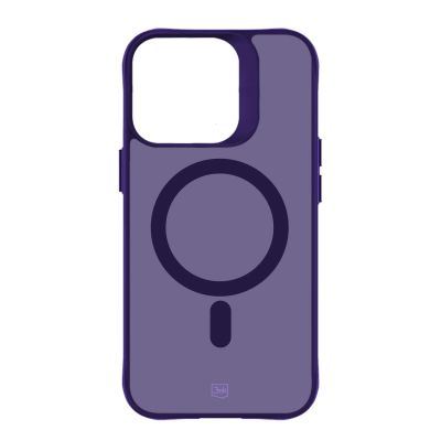 23. 3mk Smoke MagCase für iPhone 16 Pro Max – Lila-Transparent